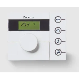 Комнатный регулятор Buderus RC25, пульт управления с функцией приготовления горячей воды Комнатный регулятор Buderus RC25, пульт управления с функцией приготовления горячей воды